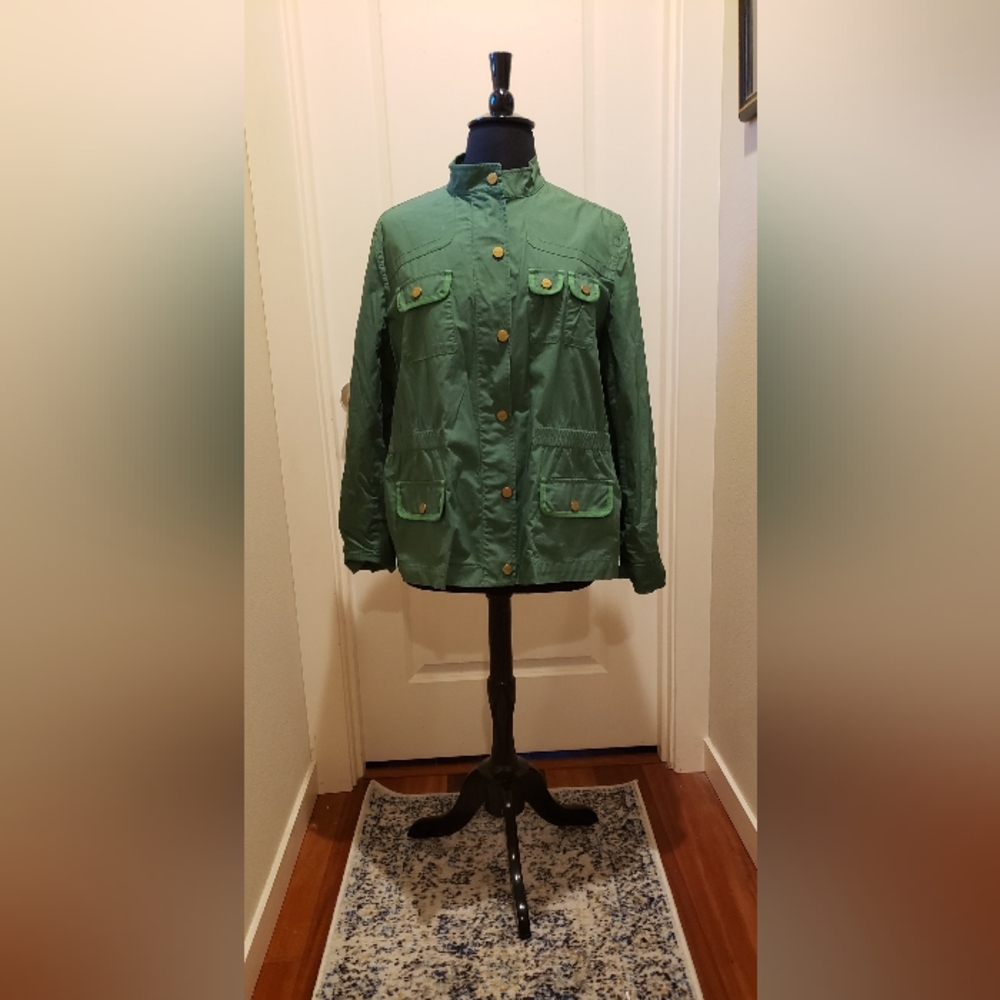 Jones  New York Women's True Green Utility Jacket